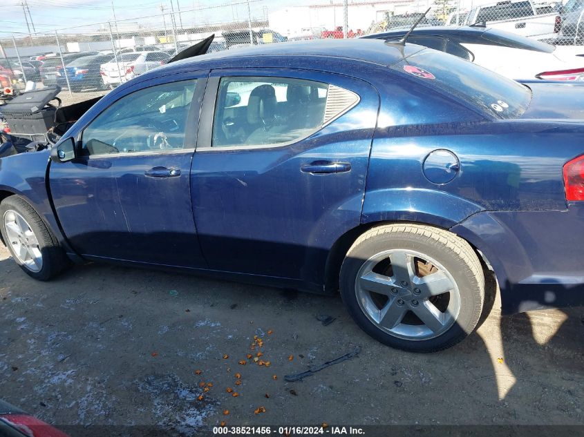 2013 DODGE AVENGER SE - 1C3CDZAB8DN576700