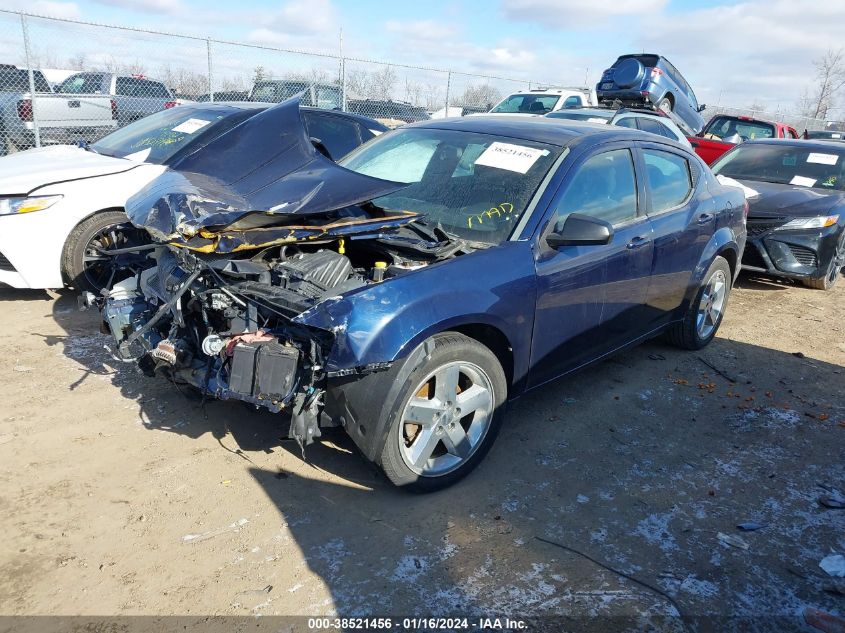 2013 DODGE AVENGER SE - 1C3CDZAB8DN576700