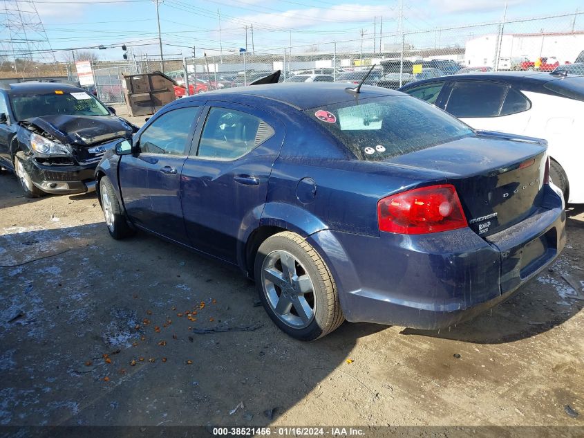 2013 DODGE AVENGER SE - 1C3CDZAB8DN576700