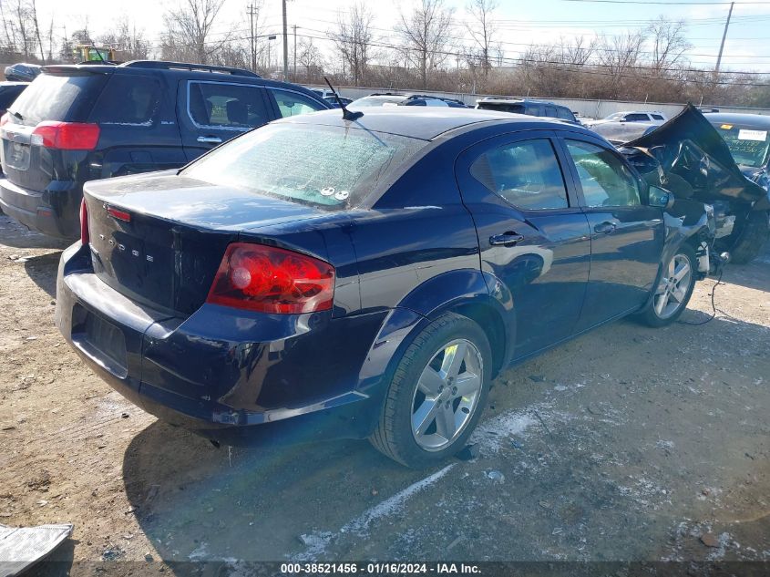 2013 DODGE AVENGER SE - 1C3CDZAB8DN576700