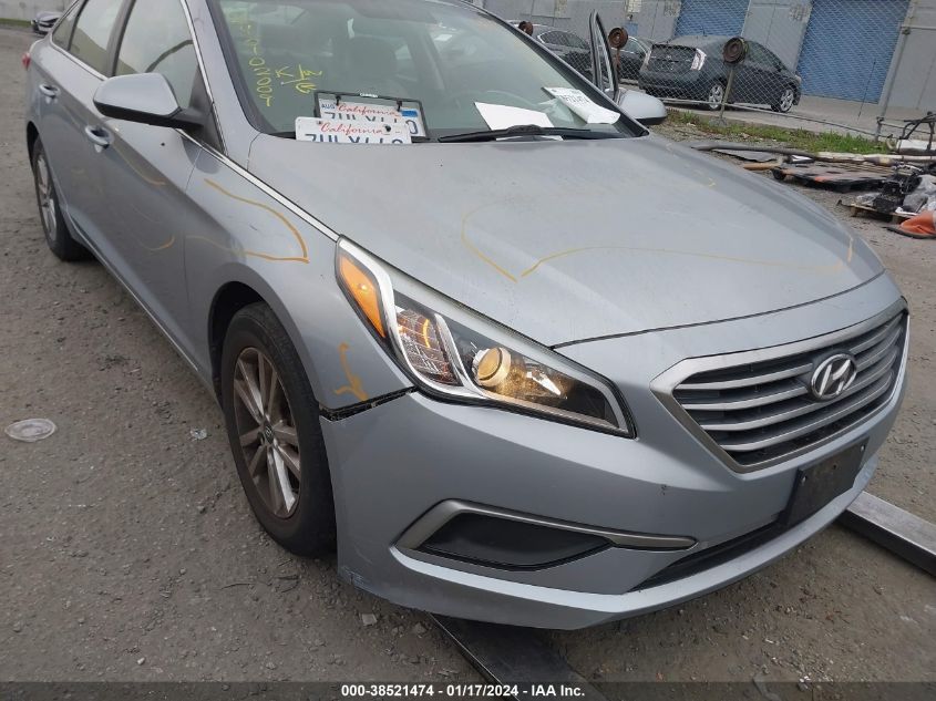 2017 HYUNDAI SONATA - 5NPE24AF6HH460479