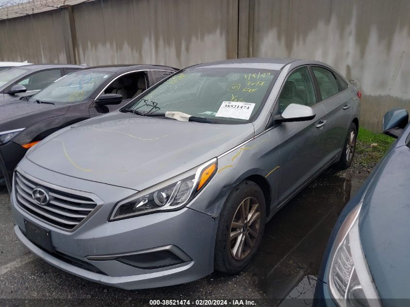 2017 HYUNDAI SONATA - 5NPE24AF6HH460479