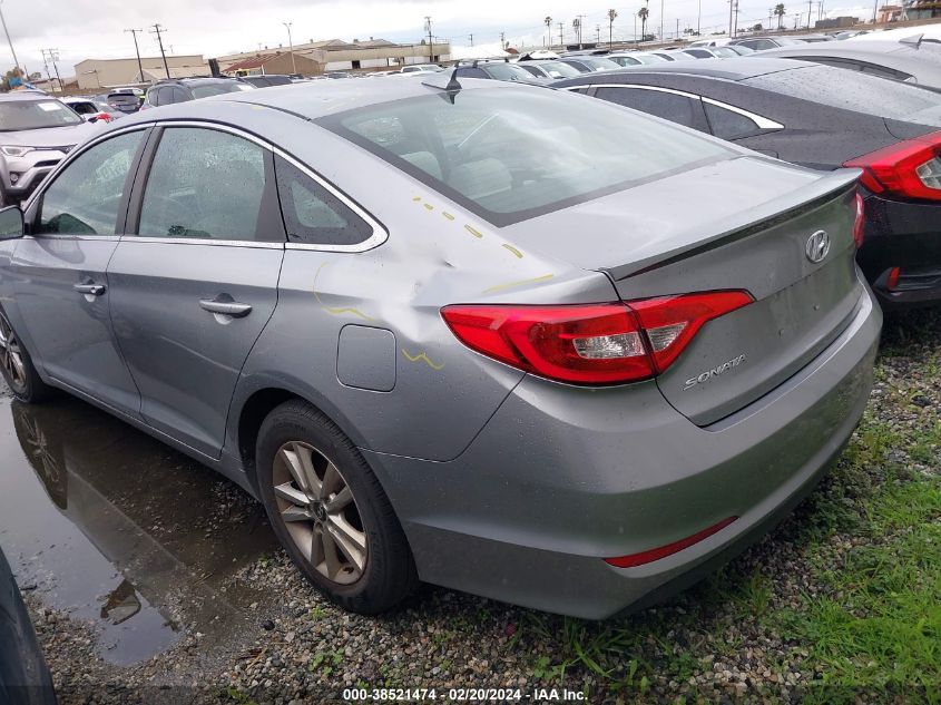 2017 HYUNDAI SONATA - 5NPE24AF6HH460479