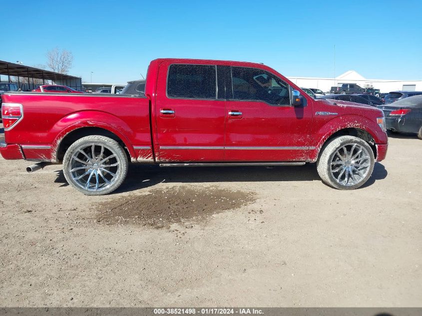 2014 FORD F-150 SUPERCREW - 1FTFW1CF6EFB16712