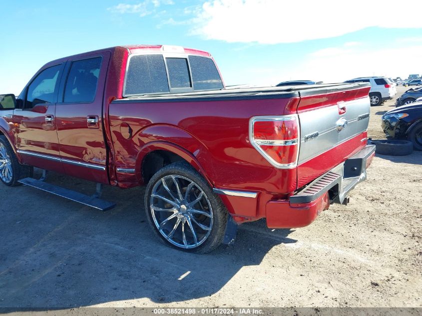 2014 FORD F-150 SUPERCREW - 1FTFW1CF6EFB16712