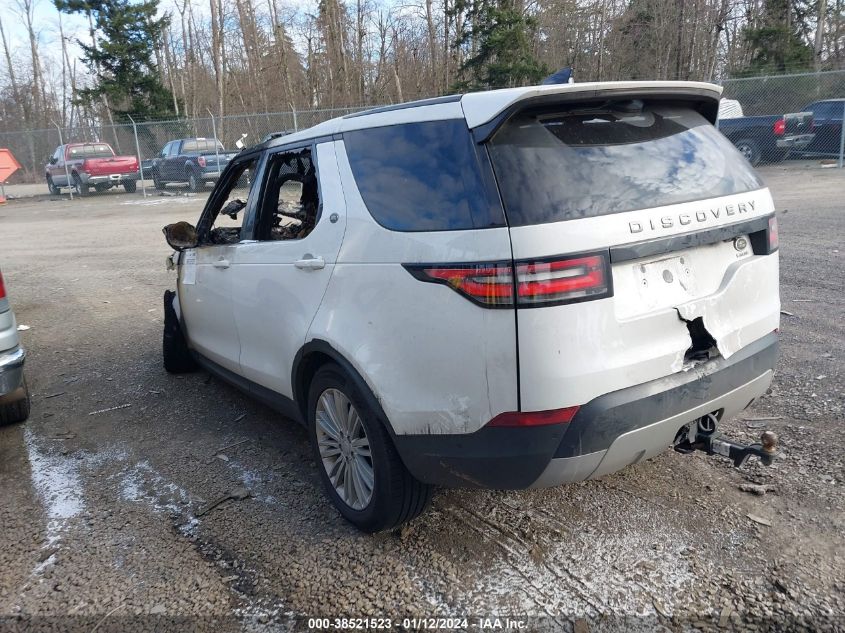 2017 LAND ROVER DISCOVERY HSE - SALRRBBV9HA022272