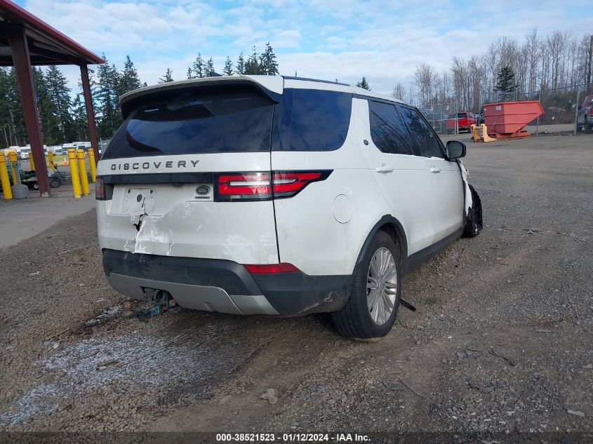 2017 LAND ROVER DISCOVERY HSE - SALRRBBV9HA022272