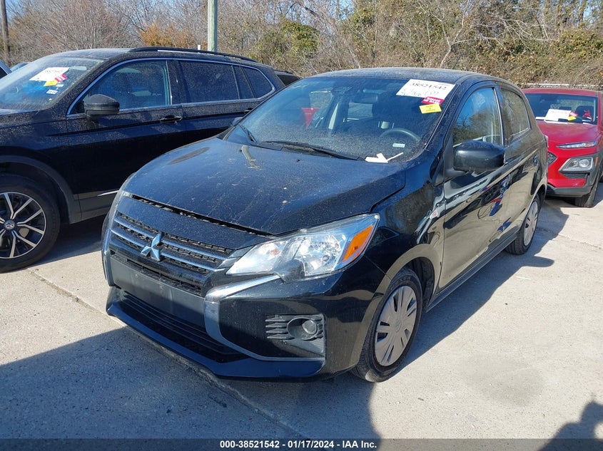 VIN ML32AUHJ4MH006534 2021 MITSUBISHI MIRAGE ES/LE/CARBONITE EDITION
