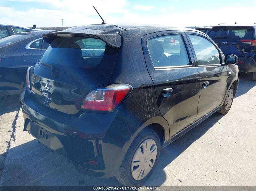 VIN ML32AUHJ4MH006534 2021 MITSUBISHI MIRAGE ES/LE/CARBONITE EDITION
