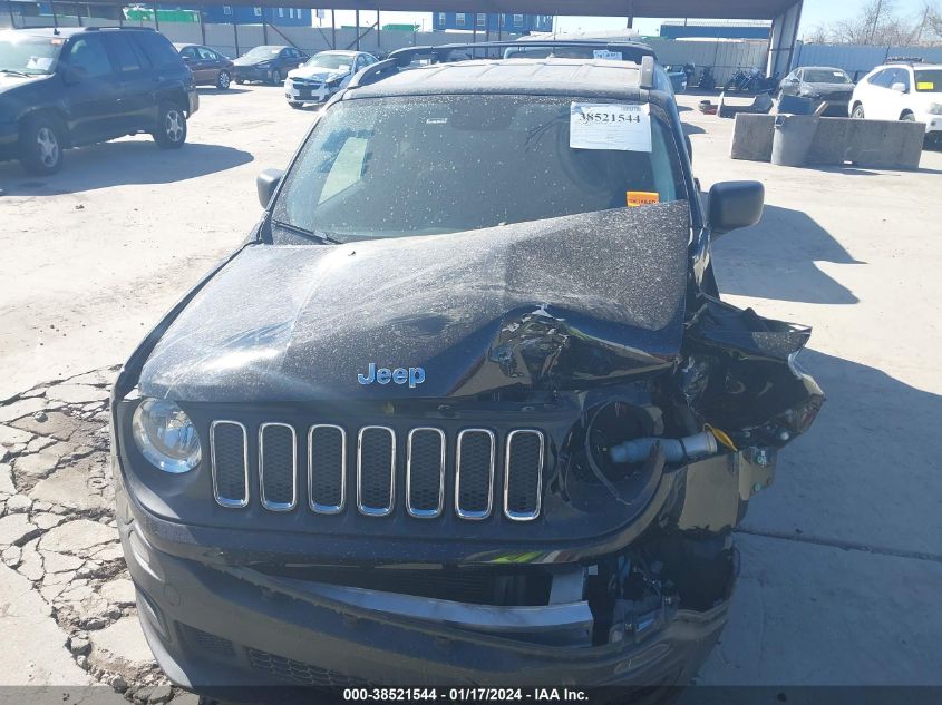 2017 JEEP RENEGADE SPORT FWD - ZACCJAAB9HPF78491