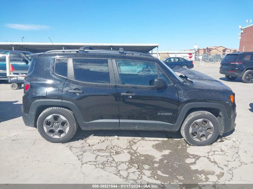 2017 JEEP RENEGADE SPORT FWD - ZACCJAAB9HPF78491