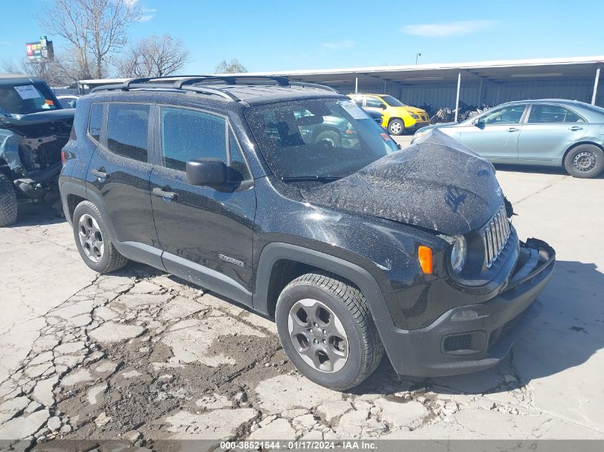 2017 JEEP RENEGADE SPORT FWD - ZACCJAAB9HPF78491