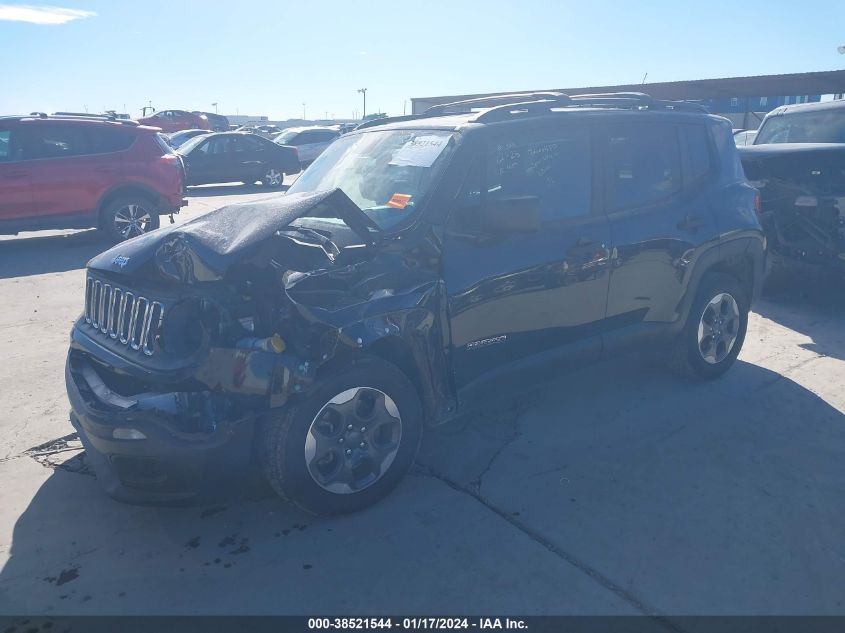 2017 JEEP RENEGADE SPORT FWD - ZACCJAAB9HPF78491