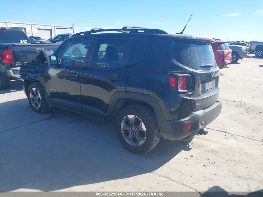 2017 JEEP RENEGADE SPORT FWD - ZACCJAAB9HPF78491