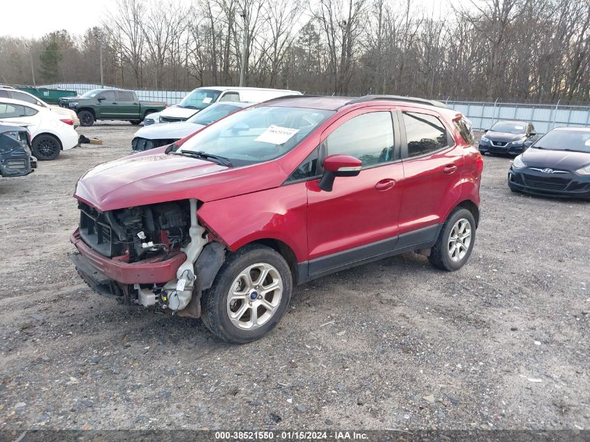 2018 FORD ECOSPORT SE - MAJ3P1TE4JC203615