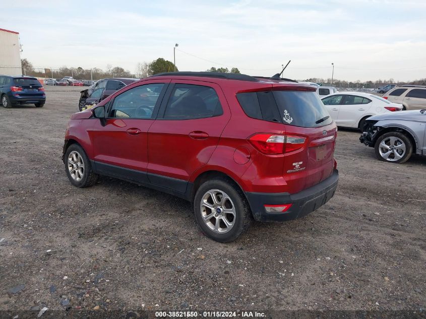 2018 FORD ECOSPORT SE - MAJ3P1TE4JC203615