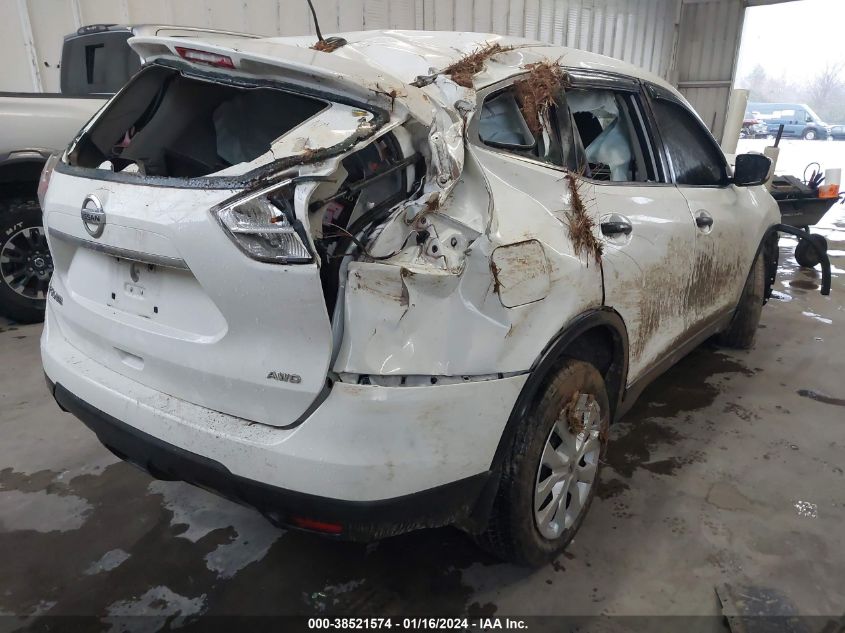 2016 NISSAN ROGUE S/SL/SV - 5N1AT2MVXGC889455