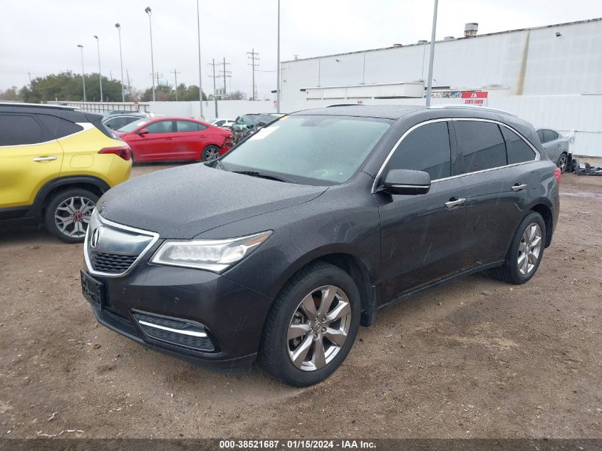 2015 ACURA MDX ADVANCE PKG W/ENTERTAINMENT PKG - 5FRYD4H89FB024900