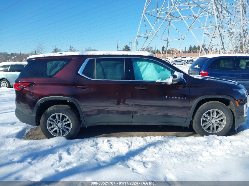 2023 CHEVROLET TRAVERSE AWD LT LEATHER - 1GNEVHKW7PJ191841