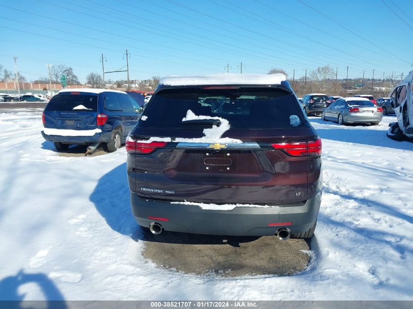 2023 CHEVROLET TRAVERSE AWD LT LEATHER - 1GNEVHKW7PJ191841
