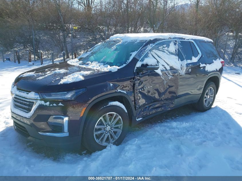 2023 CHEVROLET TRAVERSE AWD LT LEATHER - 1GNEVHKW7PJ191841