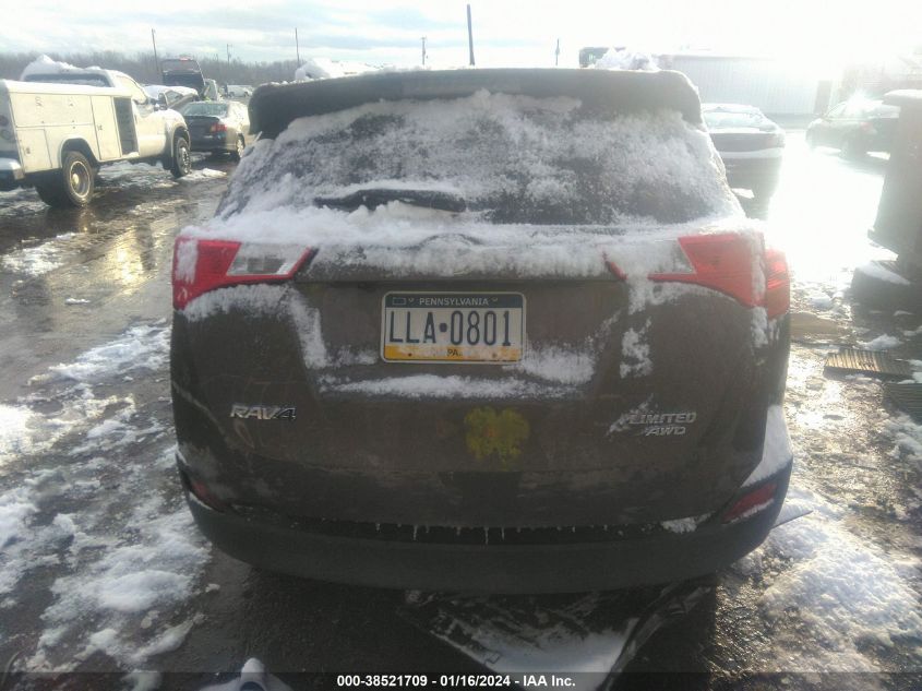 2014 TOYOTA RAV4 LIMITED - 2T3DFREV6EW152473