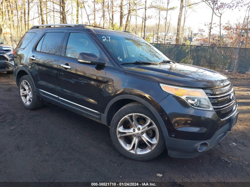 2013 FORD EXPLORER LIMITED - 1FM5K7F95DGA20526