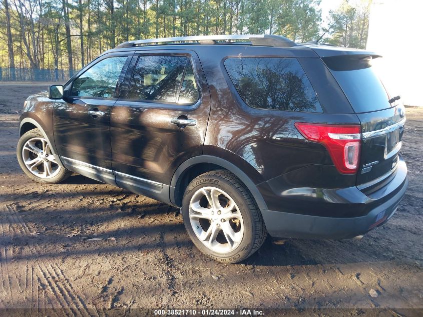 2013 FORD EXPLORER LIMITED - 1FM5K7F95DGA20526