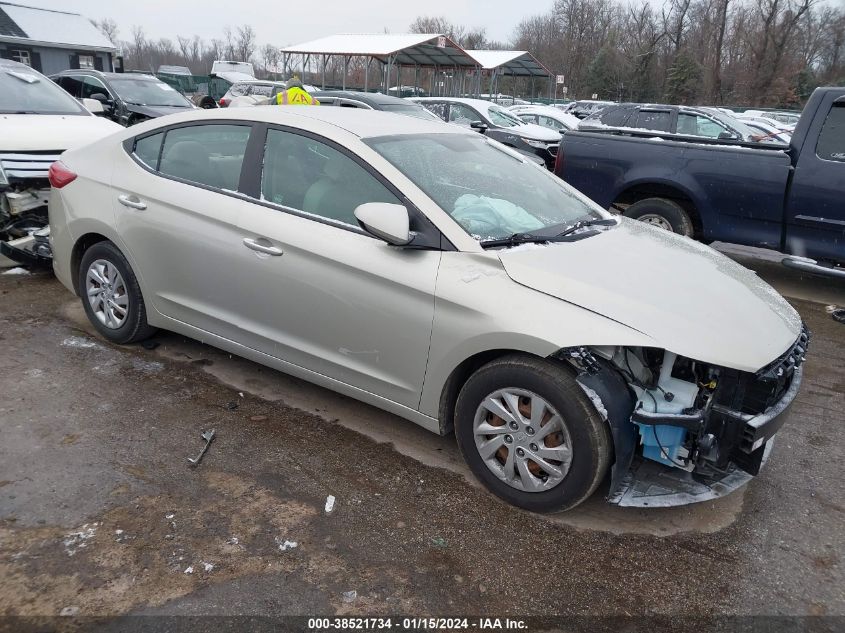 2017 HYUNDAI ELANTRA SE - 5NPD74LF9HH064167