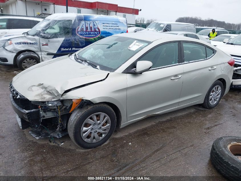 2017 HYUNDAI ELANTRA SE - 5NPD74LF9HH064167