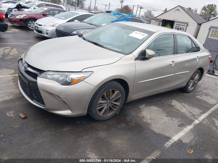 2015 TOYOTA CAMRY SE - 4T1BF1FK6FU931198