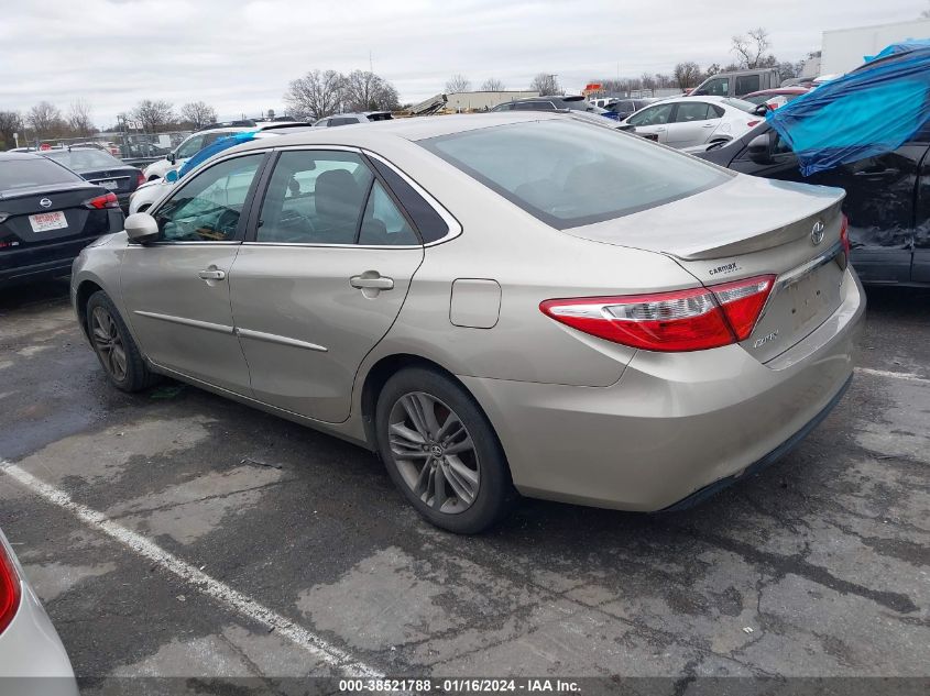 2015 TOYOTA CAMRY SE - 4T1BF1FK6FU931198