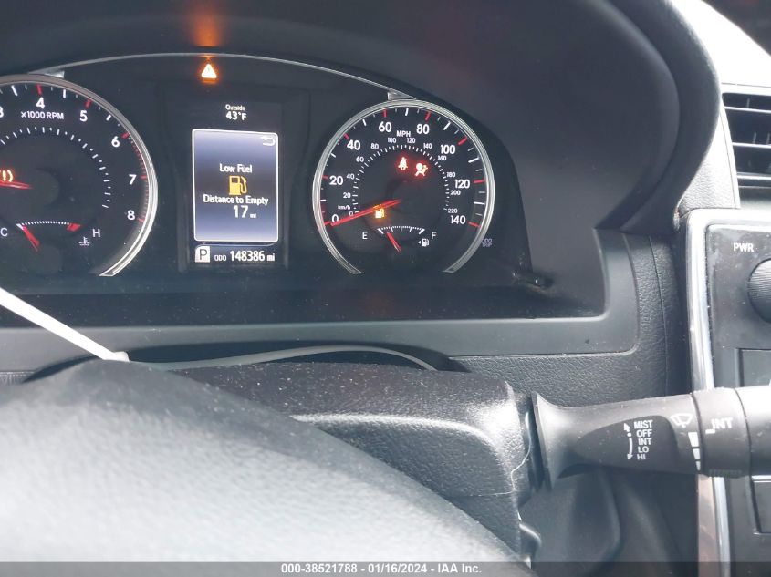 2015 TOYOTA CAMRY SE - 4T1BF1FK6FU931198