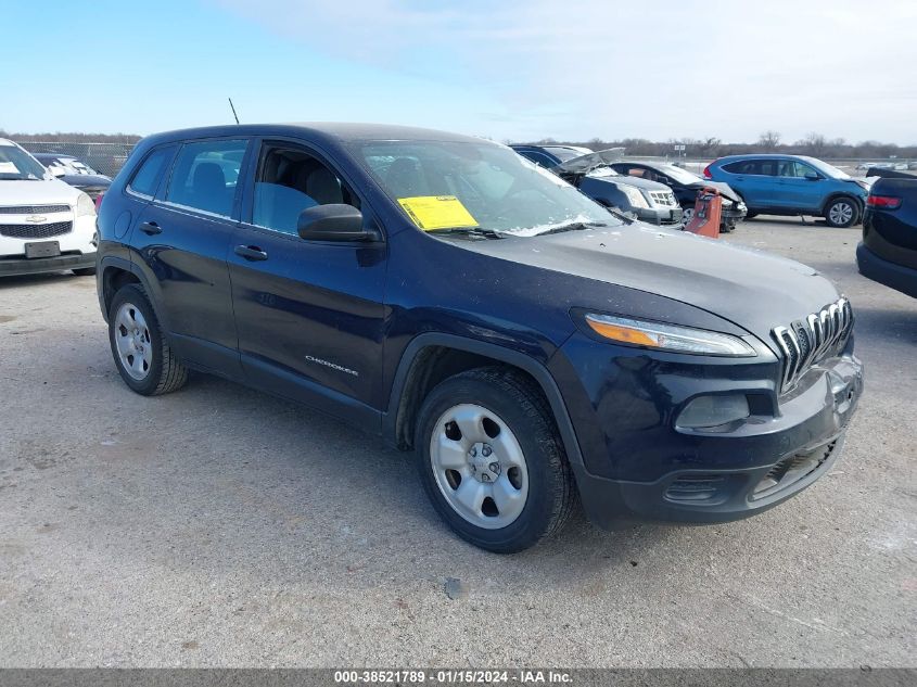 2014 JEEP CHEROKEE SPORT - 1C4PJLAB4EW267093