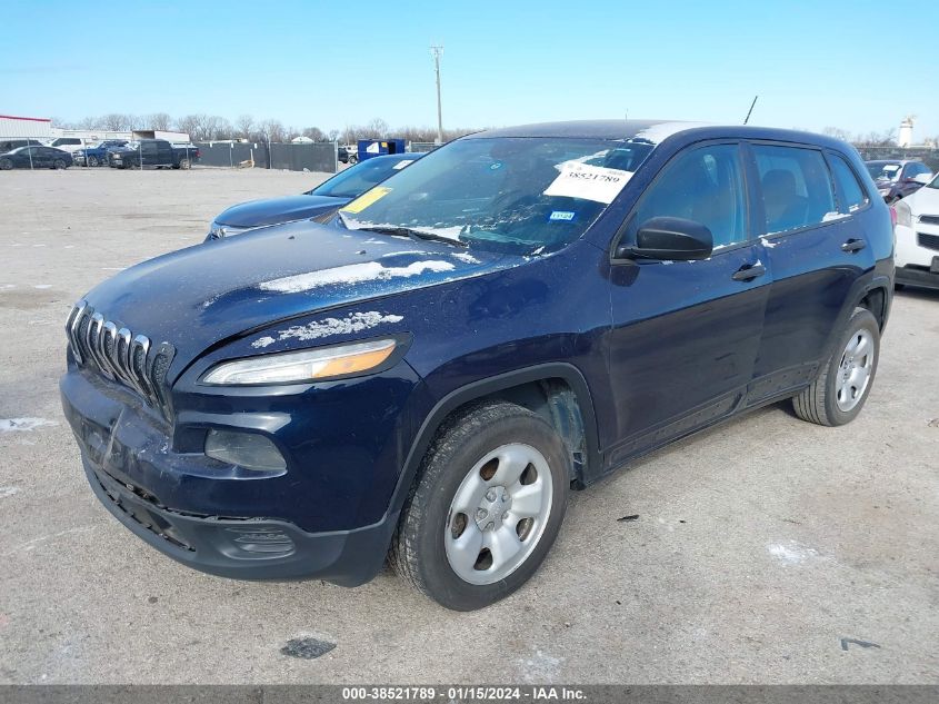 2014 JEEP CHEROKEE SPORT - 1C4PJLAB4EW267093