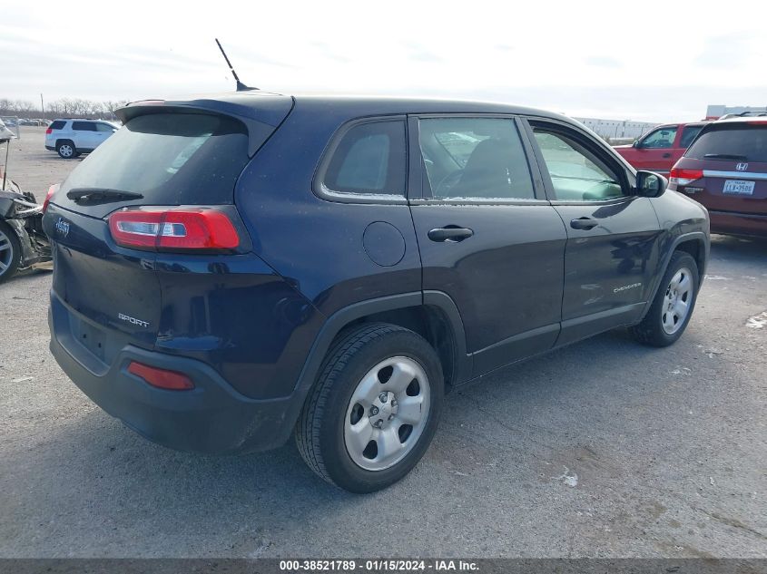 2014 JEEP CHEROKEE SPORT - 1C4PJLAB4EW267093