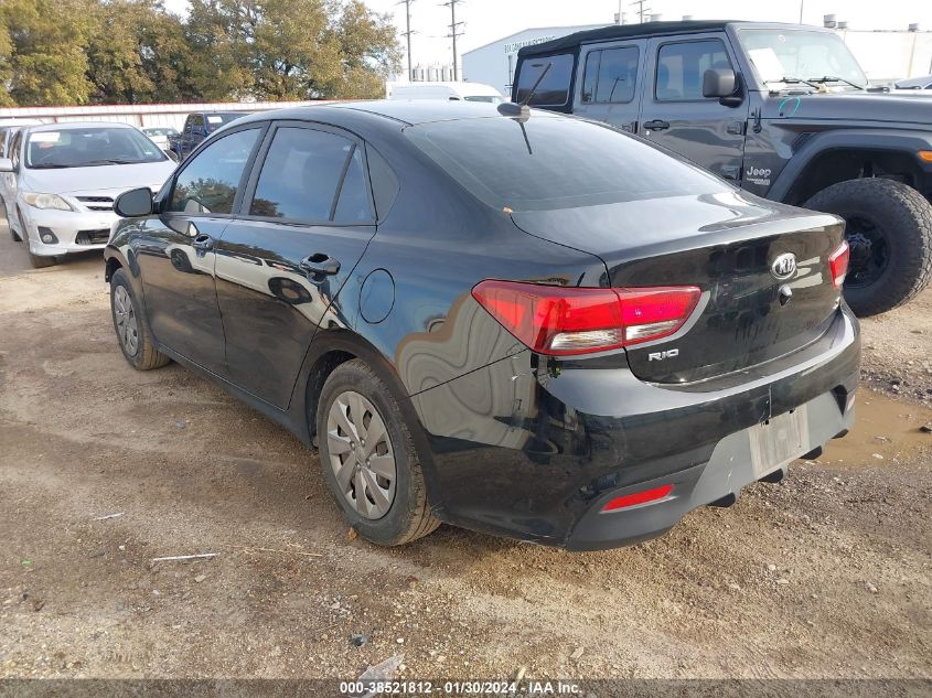 2019 KIA RIO S - 3KPA24AB5KE166899
