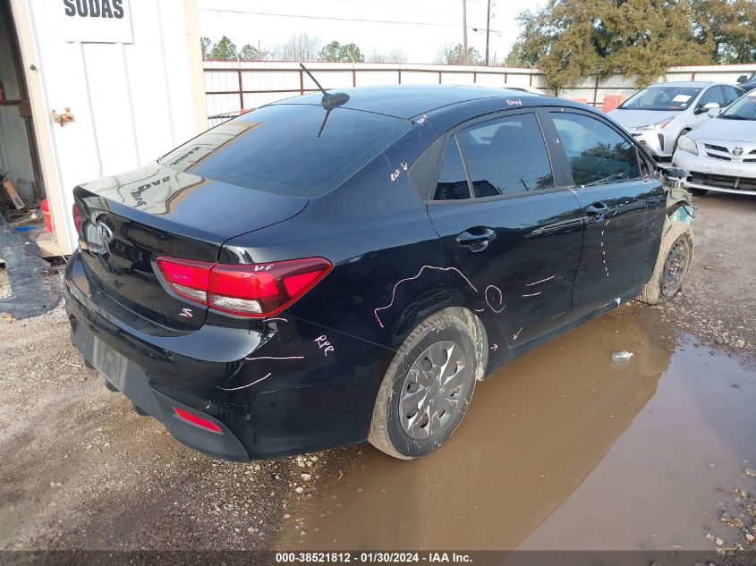 2019 KIA RIO S - 3KPA24AB5KE166899