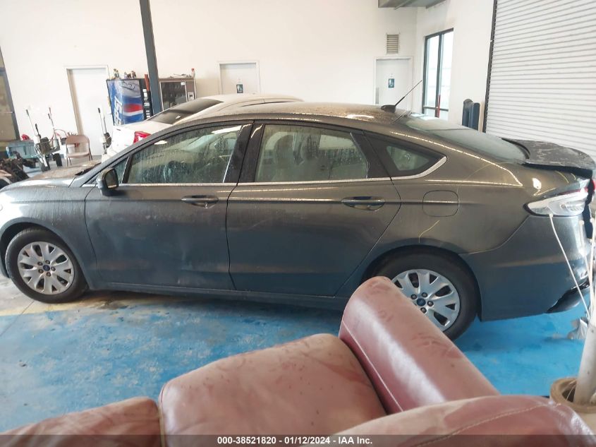 2019 FORD FUSION S - 3FA6P0G72KR247098