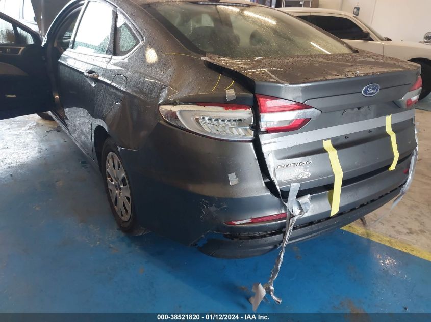 2019 FORD FUSION S - 3FA6P0G72KR247098