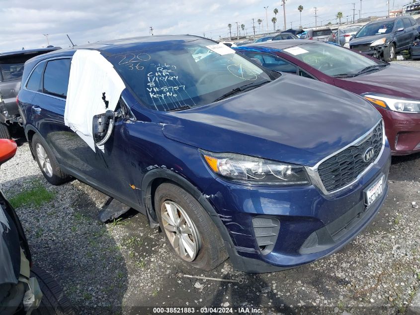 2019 KIA SORENTO L/LX - 5XYPG4A36KG468757