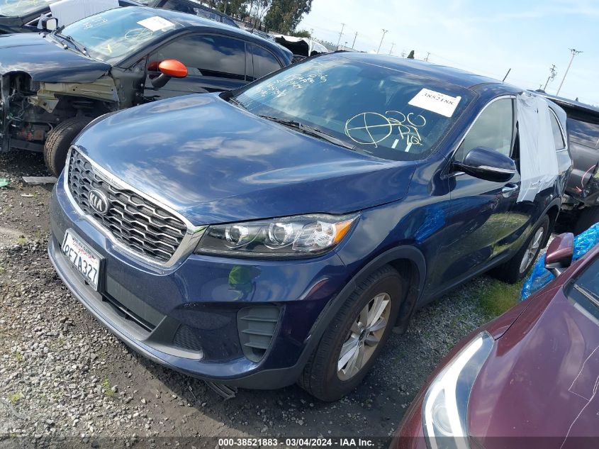 2019 KIA SORENTO L/LX - 5XYPG4A36KG468757