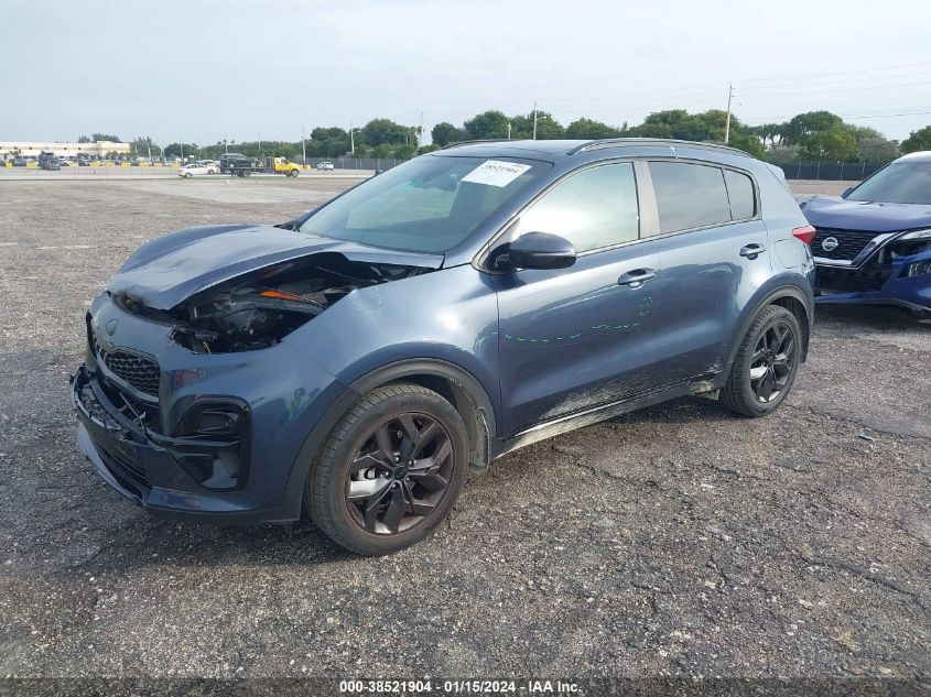 2022 KIA SPORTAGE S - KNDP63AC6N7998578