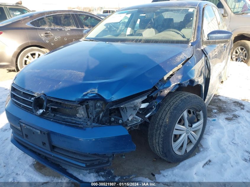2017 VOLKSWAGEN JETTA S - 3VW167AJXHM402150