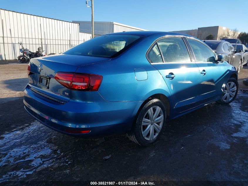 2017 VOLKSWAGEN JETTA S - 3VW167AJXHM402150