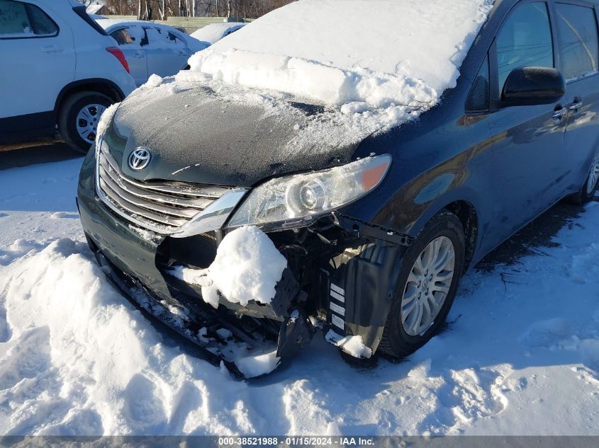 2015 TOYOTA SIENNA XLE 8 PASSENGER - 5TDYK3DC4FS546020