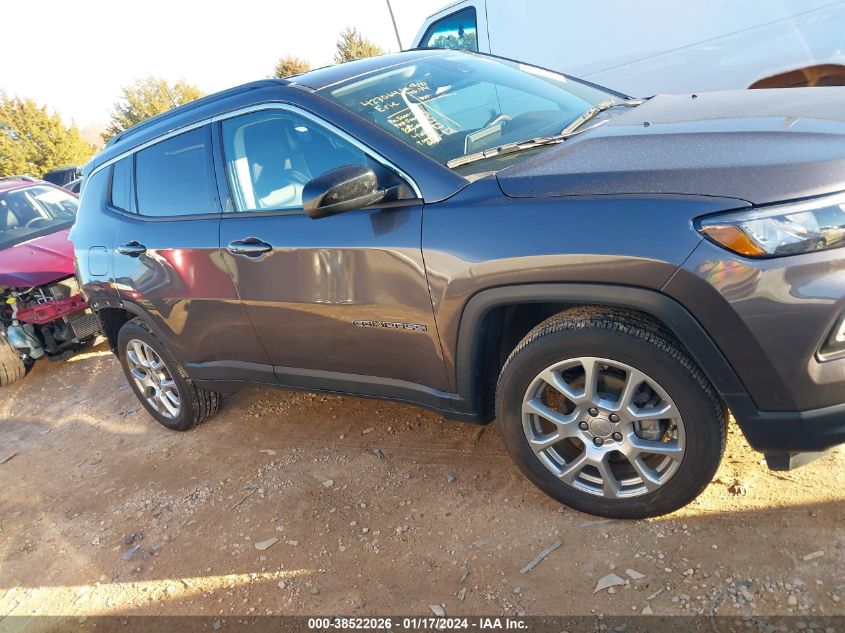 2022 JEEP COMPASS LATITUDE LUX 4X4 - 3C4NJDFB0NT175488