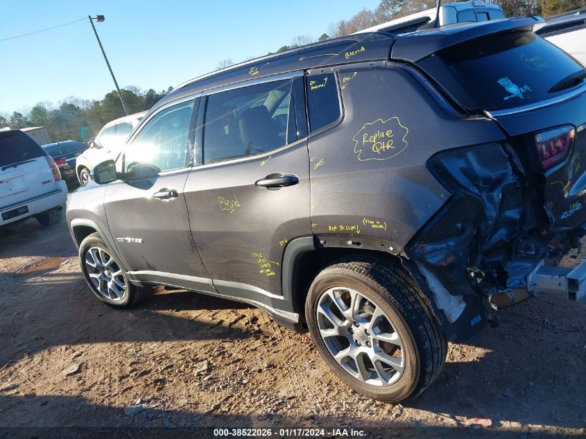 2022 JEEP COMPASS LATITUDE LUX 4X4 - 3C4NJDFB0NT175488