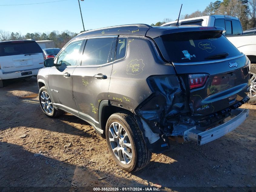 2022 JEEP COMPASS LATITUDE LUX 4X4 - 3C4NJDFB0NT175488