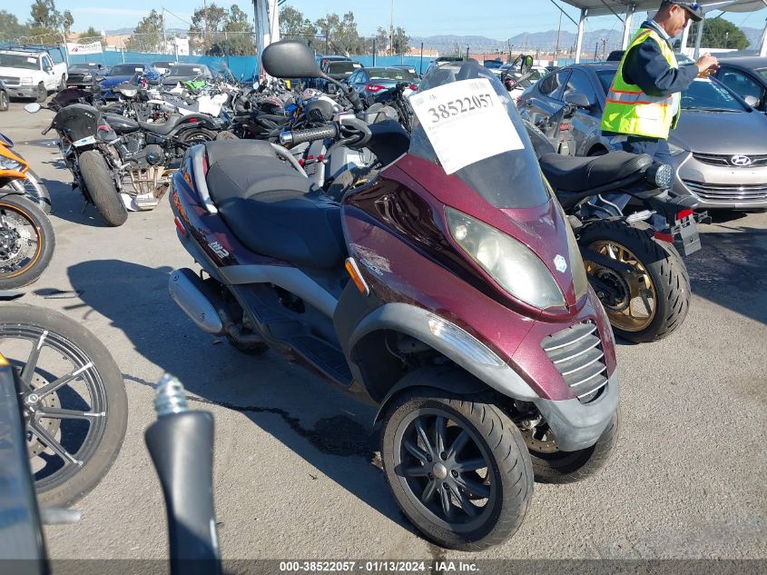 2007 PIAGGIO MP3 - ZAPM479M775001131